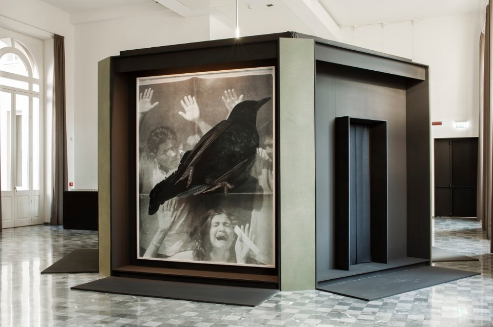 Geert Goiris, “Terraforming Fantasies”, installation view/veduta dell'allestimento, Salone Banca di Bologna di Palazzo De’ Toschi. Courtesy l’artista