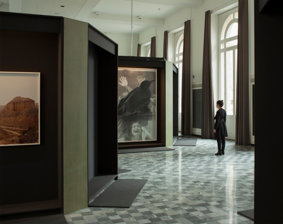 Geert Goiris, “Terraforming Fantasies”, installation view/veduta dell'allestimento, Salone Banca di Bologna di Palazzo De’ Toschi. Courtesy l’artista