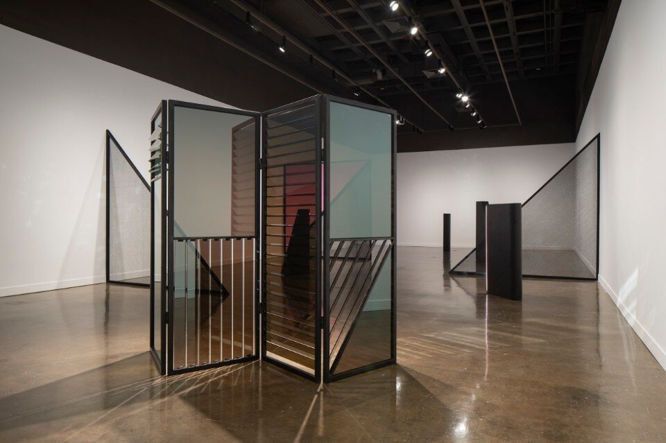 Installation view, Kapwani Kiwanga: Safe Passage, MIT List Visual Art Center, Cambridge, Massachusetts, 2019. Artwork © Kapwani Kiwanga. Image courtesy MIT List Visual Arts Center. Photograph by Peter Harris Studio, courtesy the artist; Galerie POGGI, Paris; Galerie Tanja Wagner, Berlin; and Goodman Gallery, South Africa