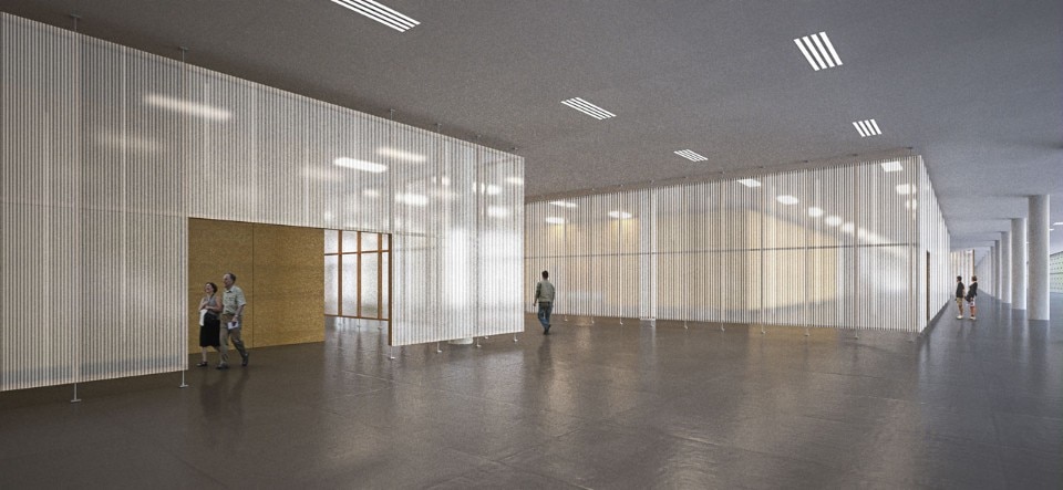 Design concept by Andrade Morettin Arquitetos Associados for the 34th Bienal de São Paulo, 2020