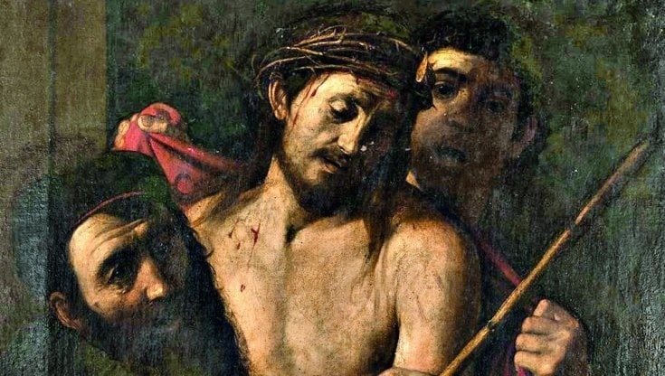 Ecce Homo, Michelangelo Merisi detto Caravaggio (attribuito). Courtesy Ansorena Aste