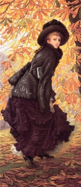 October, James Tissot. Oil on canvas, 1878.