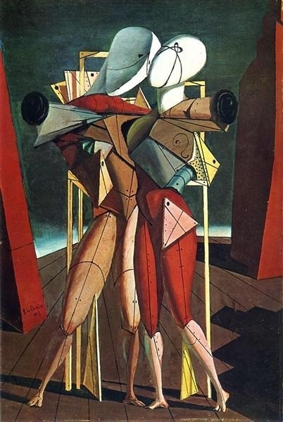 Ettore e Andromaca, Giorgio De Chirico, 1912