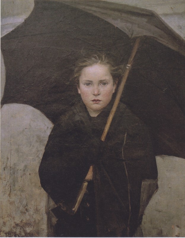 L’ombrello, Marie Bashkirtseff, 1883