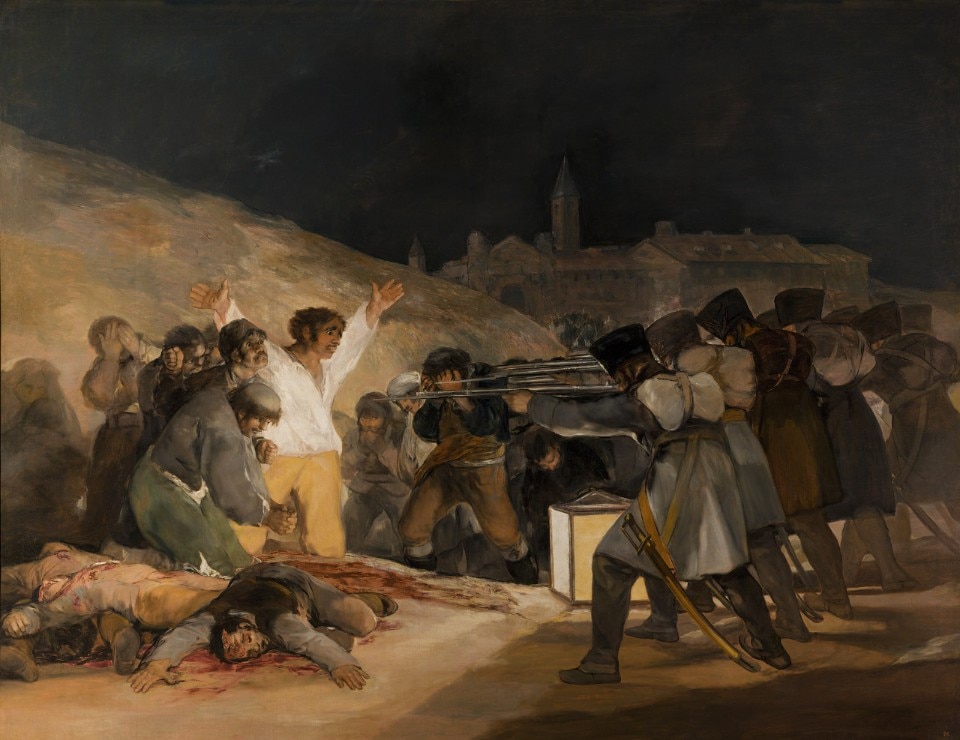 Il 3 maggio 1808, Francisco Goya, 1814