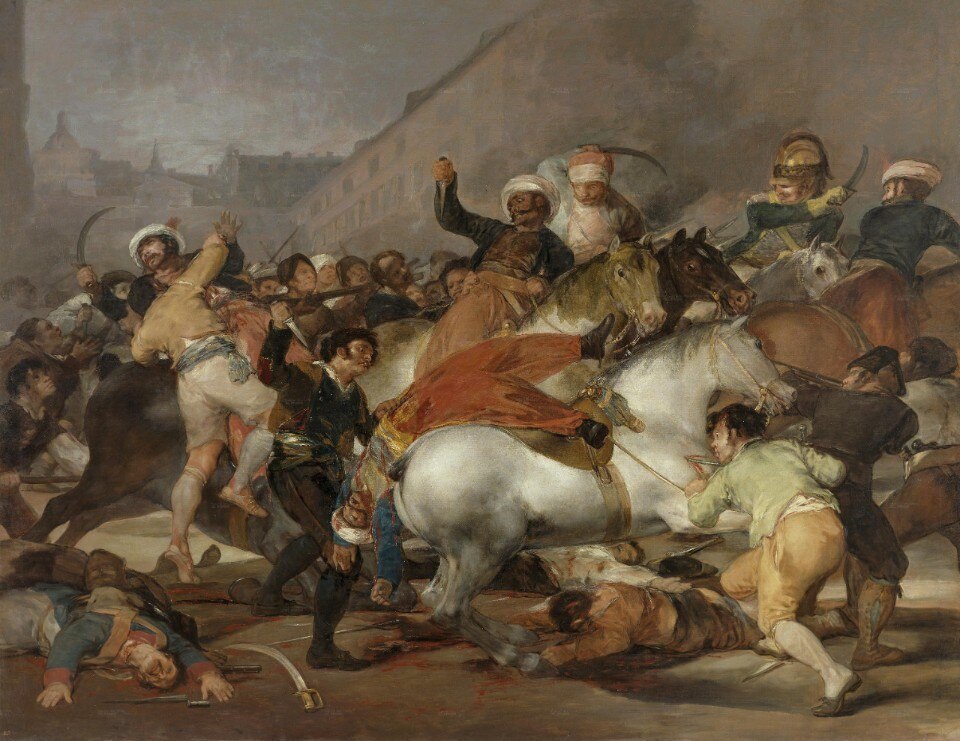 Il 2 maggio 1808, Francisco Goya, 1814