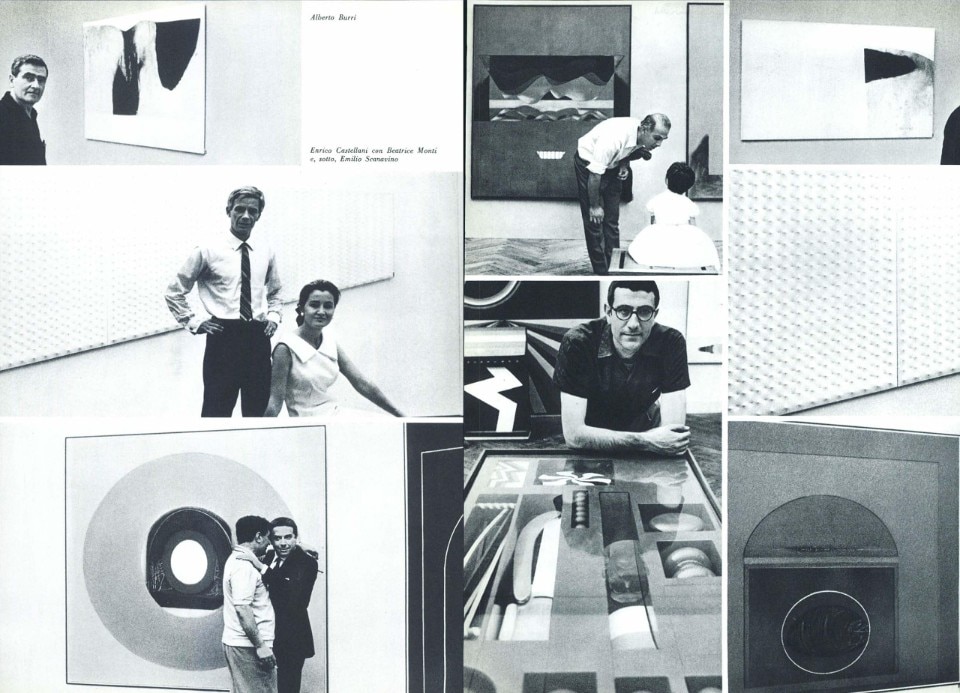 Le foto di Ugo e Nini Mulas alla 33a Biennale di Venezia catturano la Pop Art al suo apice ludico. Foto: Domus 441, Agosto 1966.