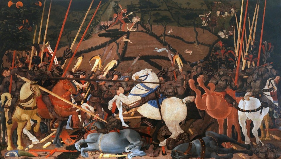 La Battaglia di San Romano, Paolo Uccello, 1438