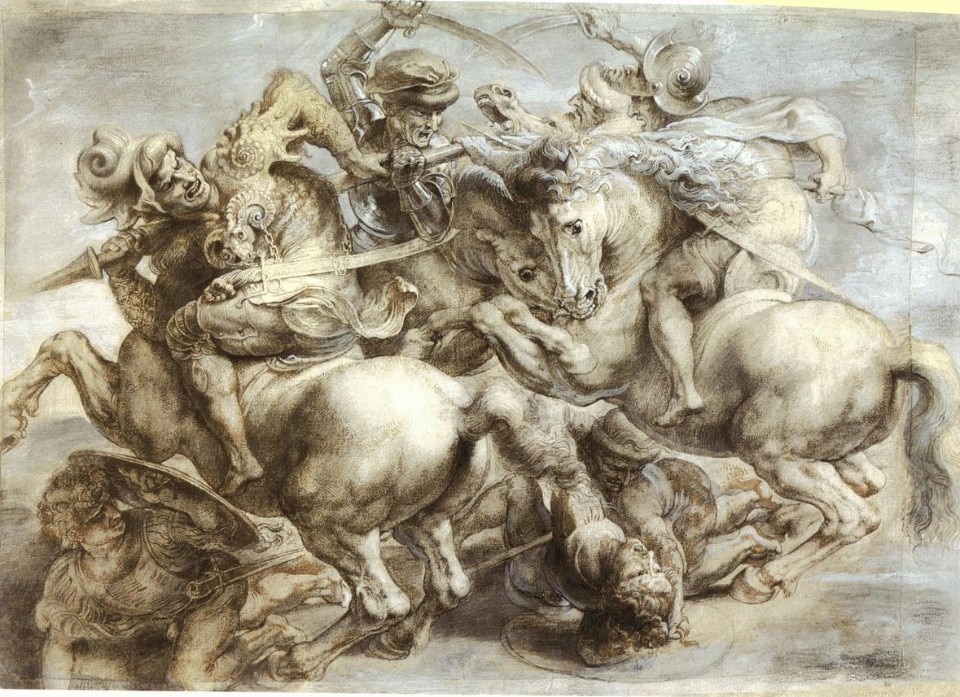 La Battaglia di Anghiari, Peter Paul Rubens, 1503