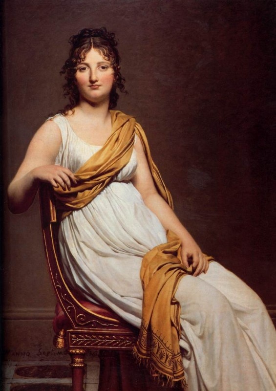 Ritratto di Madame Raymond de Verninac, Jacques-Louis David, 1798-99