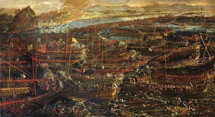 La Battaglia di Lepanto, Tintoretto, 1571