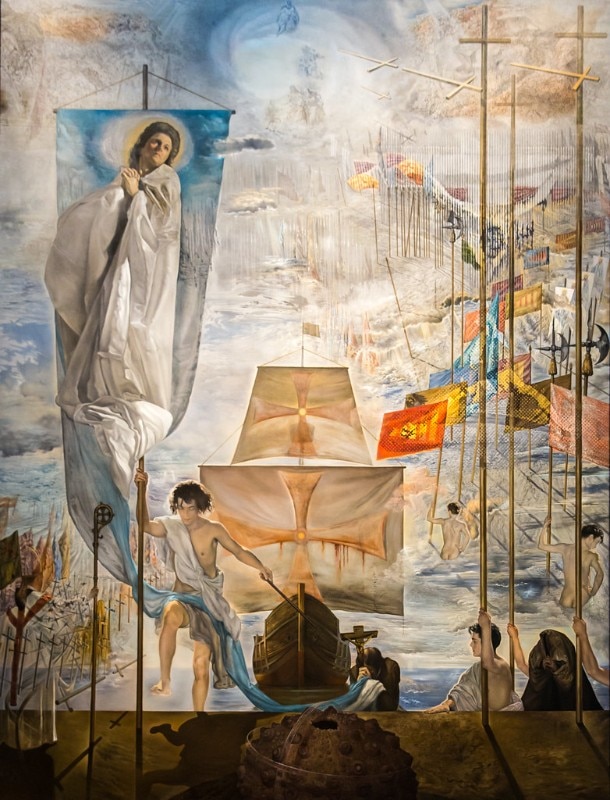 La scoperta dell'America di Cristoforo Colombo, Salvador Dalì, 1958-59