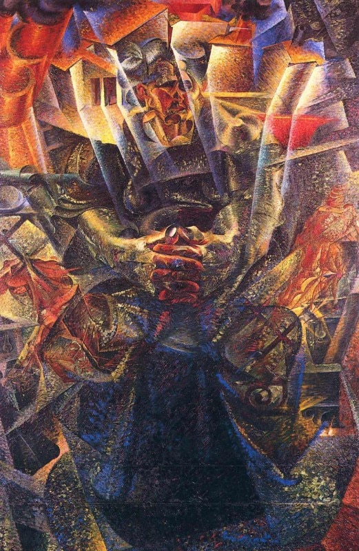 Materia, Umberto Boccioni, 1912