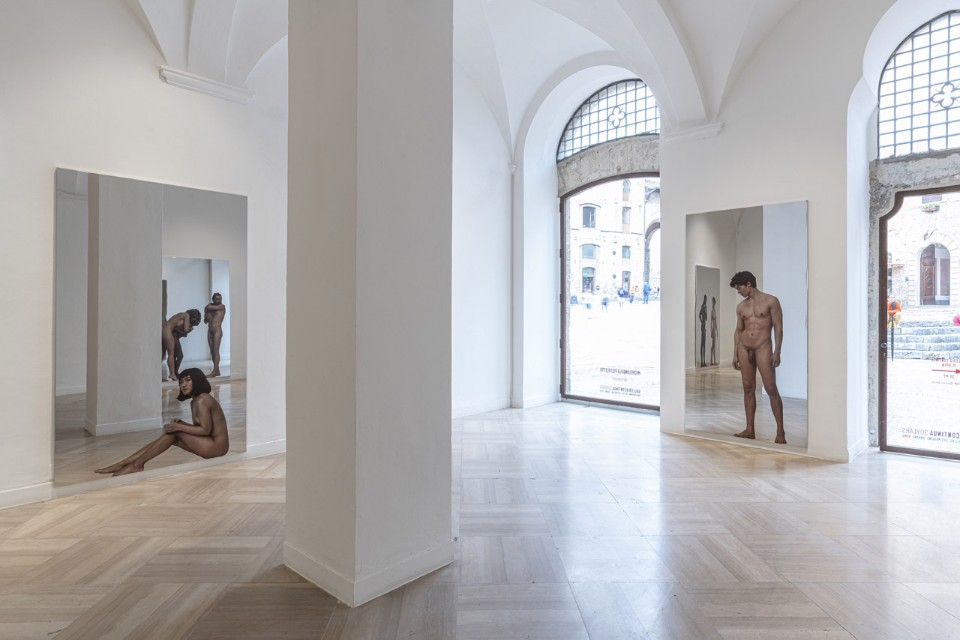 Michelangelo Pistoletto at Galleria Continua, San Giminiano, Italy, 2020