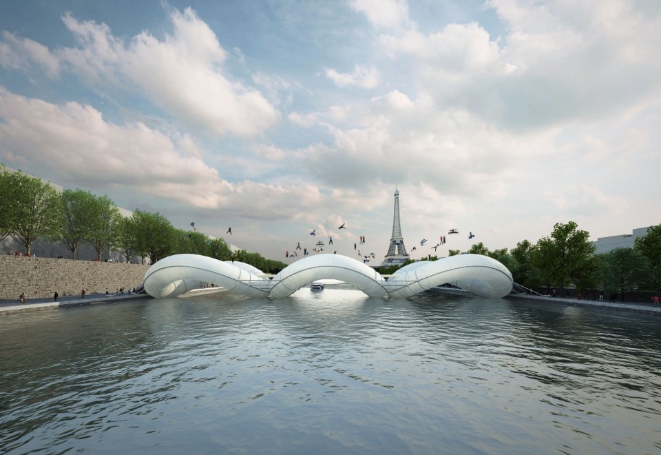 AZC, Pont Trampoline à Paris, 2012. Courtesy Centre Pompidou-Metz