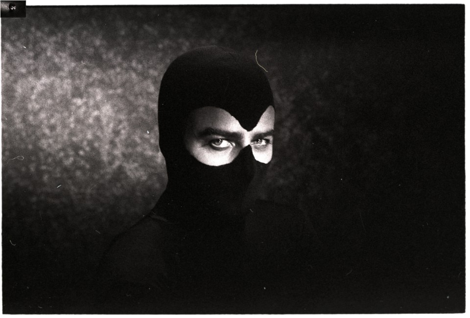 Diabolik, di Seth Holt, Italia, 1965. Foto di Angelo Frontoni, Coll. Cineteca Nazionale/Museo Nazionale del Cinema-Fondo Frontoni
