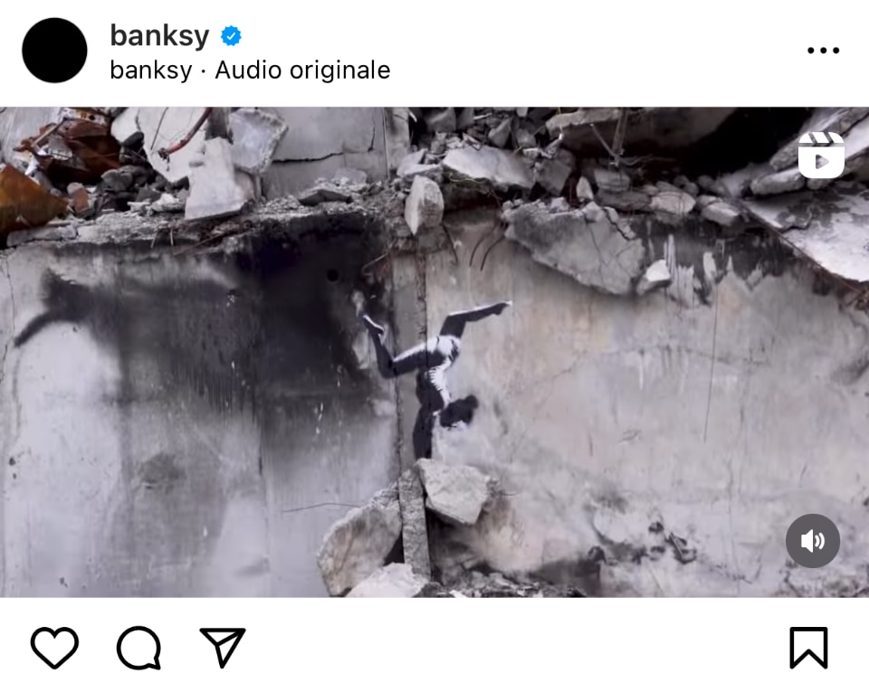 Instagram @banksy Instagram @banksy