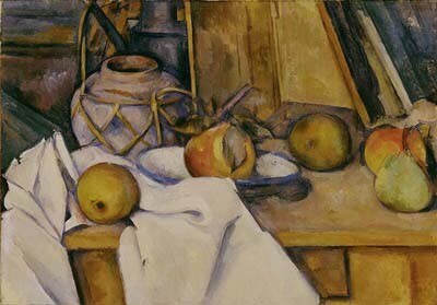 Paul Cézanne, “Fruit et pot de gingembre”, 1890-93