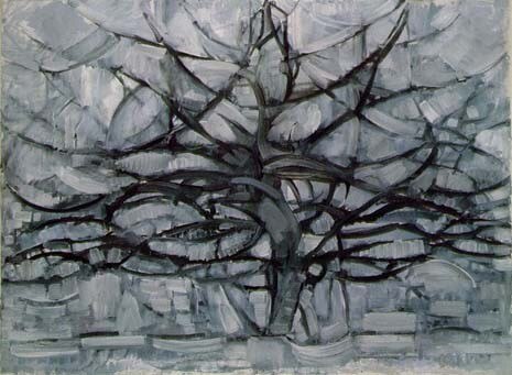 Piet Mondrian, <i>Gray Tree</i>, 1911, olio su tela. Haags Gemeentemuseum, The Hague
