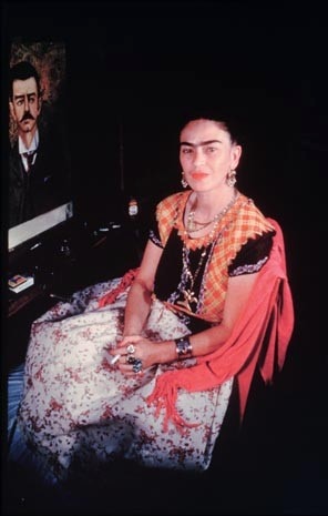 <i>Frida Kahlo</i>, 1951. ©Agence Nina Beskow
