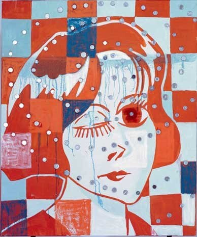 Martin Kippenberger, “Untitled (Woman and Money)”, 1995. Galerie Gisela Capitain, Köln. Per gentile concessione Art Basel Miami Beach
