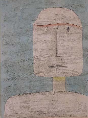Paul Klee, “Spettro di guerriero“, 1930
