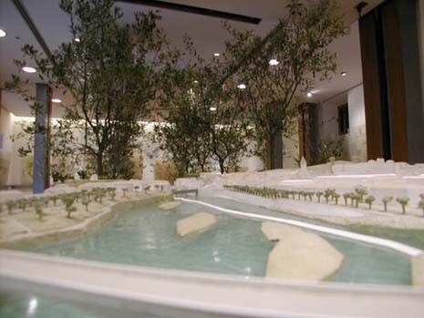 Scorcio della mostra romana alla Fondazione Olivetti 
