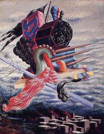 Alberto Savinio, <i>Sodome</i>, 1929. Collezione privata
