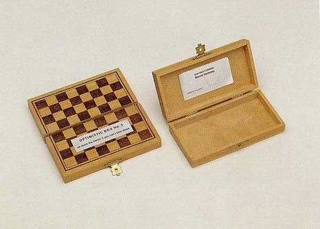 Robert Filliou, <i>Optimistic Box n. 4</i>, 1981. Foto copyright VICE-Verland, Remscheid 
