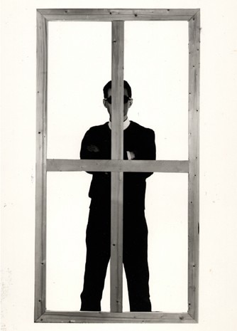 <i>Delfo</i>, 1965. Fotografia su tela emulsionata. Per gentile concessione dell’artista e Fondazione Prada, Milano