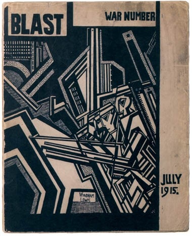 Percy Wyndham Lewis, copertina <I>BLAST</I> n.2, 1915