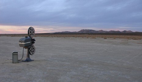 Mlik Ohanian, <i>Invisible Film</i>, 2005. Courtesy Galerie Chantal Crousel, Paris/Yvon Lambert Gallery, New York. Photo © Melik Ohanian Punishment Park © Peter Watkins, 1971