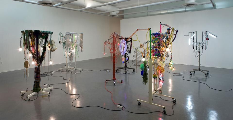 Haegue Yang, <i>Series of Vulnerable Arrangements—Concerns toward Personal Limits</i>, 2009, © Haegue Yang, courtesy Kukje Gallery, Seoul, photo: Bob Matheson/ The Art Gallery of Greater Victoria.