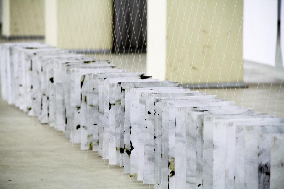 Manuel Scano, <i>Senza titolo (variazioni)</i>, Veduta dell'installazione, Barriera, Torino 2011. Courtesy Manuel Scano.
