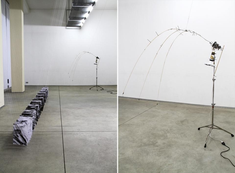 Manuel Scano, <i>Senza titolo (variazioni)</i>, Veduta dell'installazione, Barriera, Torino 2011. Courtesy Manuel Scano.
