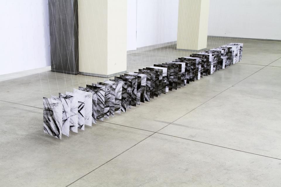 Manuel Scano, <i>Senza titolo (variazioni)</i>, Veduta dell'installazione, Barriera, Torino 2011. Courtesy Manuel Scano.
