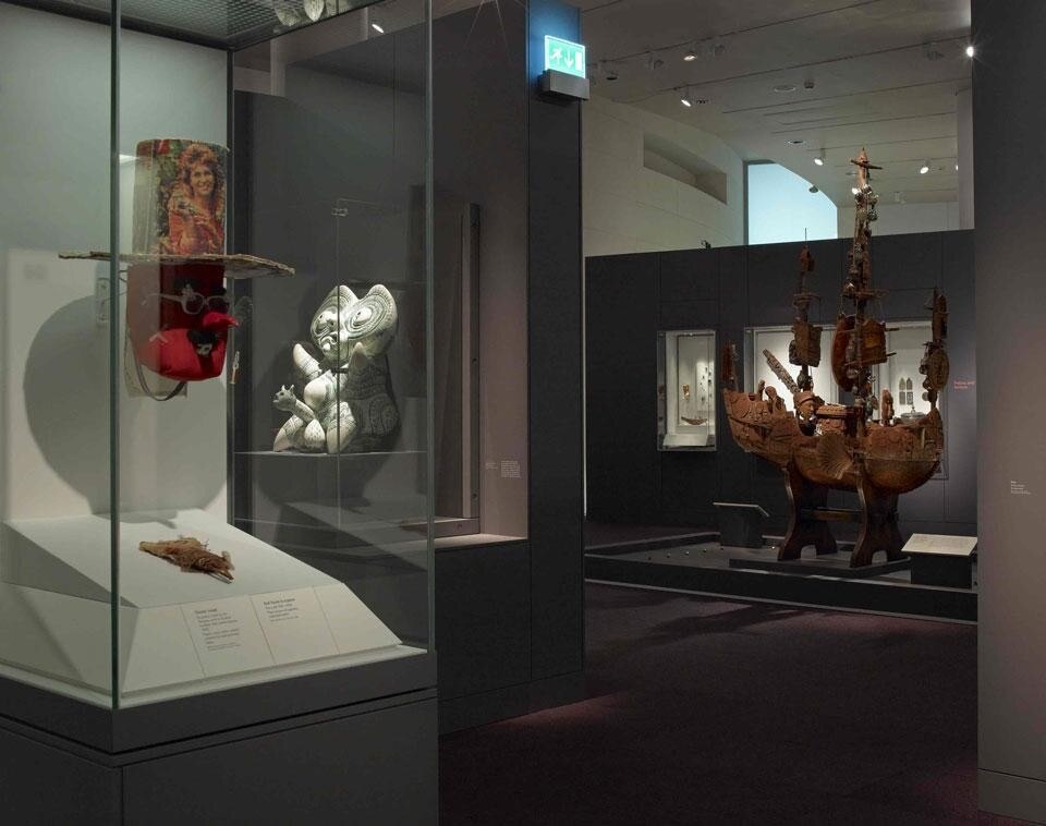 Vista della mostra al British Museum