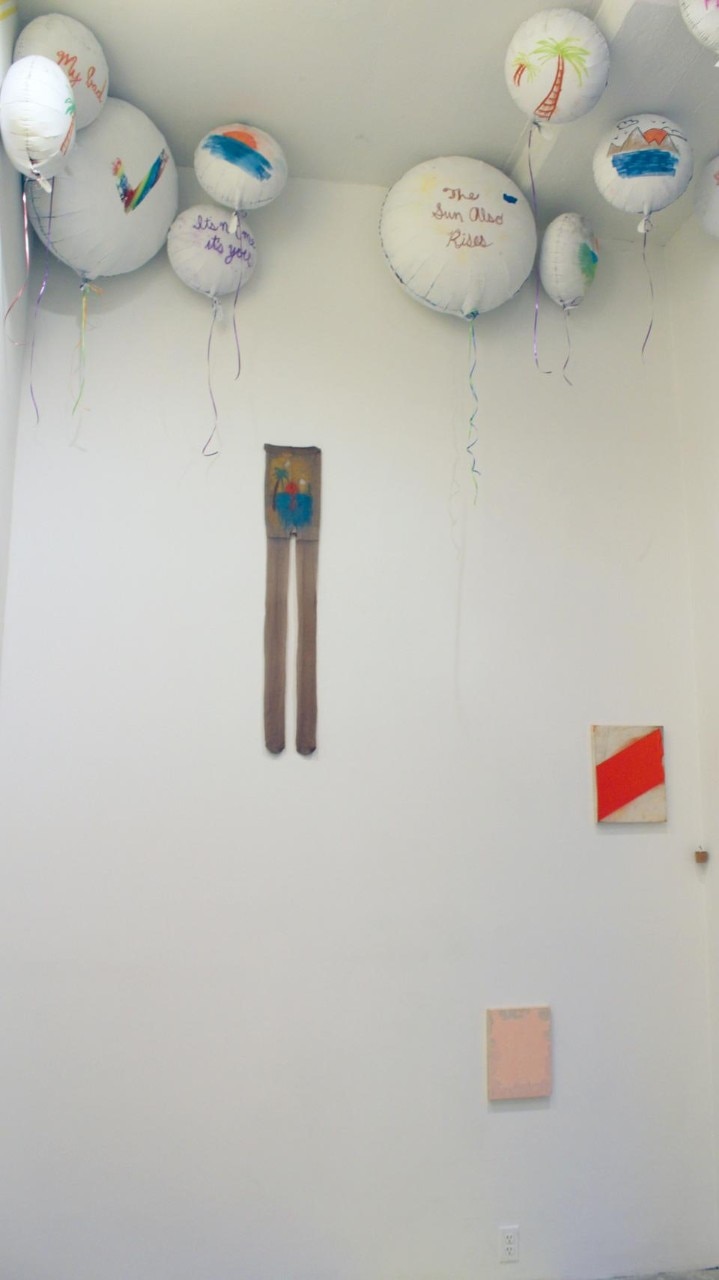 Vista della mostra <i>The Virgins Show</i> alla galleria Family Business