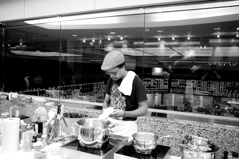 <I>Open OutCry</i>, il pranzo site-specific. Photo Leigh Loftus <I>Open OutCry</i>, il pranzo site-specific. Photo Leigh Loftus