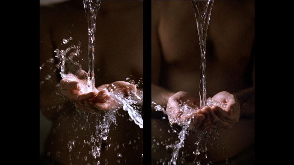 Bill Viola, <i>Ablutions</i>, 2005-82. Photo Kira Perov