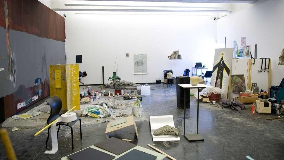 Luigi Presicce, studio#3. Veduta dello studio dell’artista e Laboratorio, maggio 2012. Photo © MACRO / Giorgio Benni
