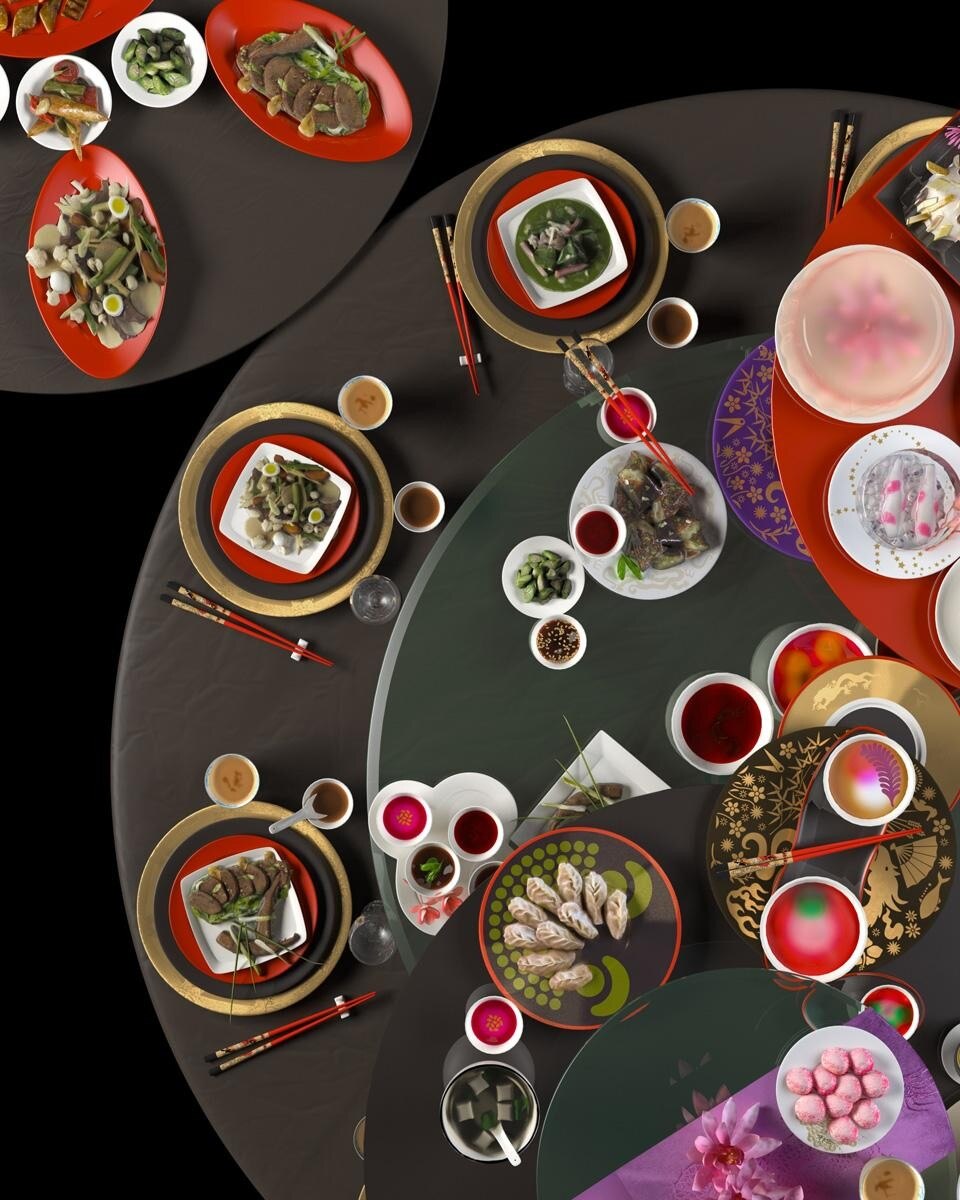 <a href= "http://pleix.net/Lazy-Susan" target= "_blanK">PLEIX</a>, <i>Lazy Susan</i>, 2012. Musica: BLEIP