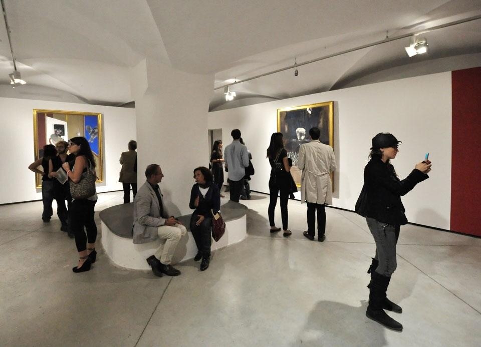 Una delle sale dedicate a Francis Bacon. Photo Martino Margheri. Courtesy CCC Strozzina, Firenze