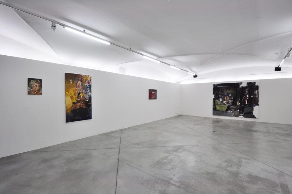Sala dedicata ad Adrian Ghenie. Photo Martino Margheri. Courtesy CCC Strozzina, Firenze