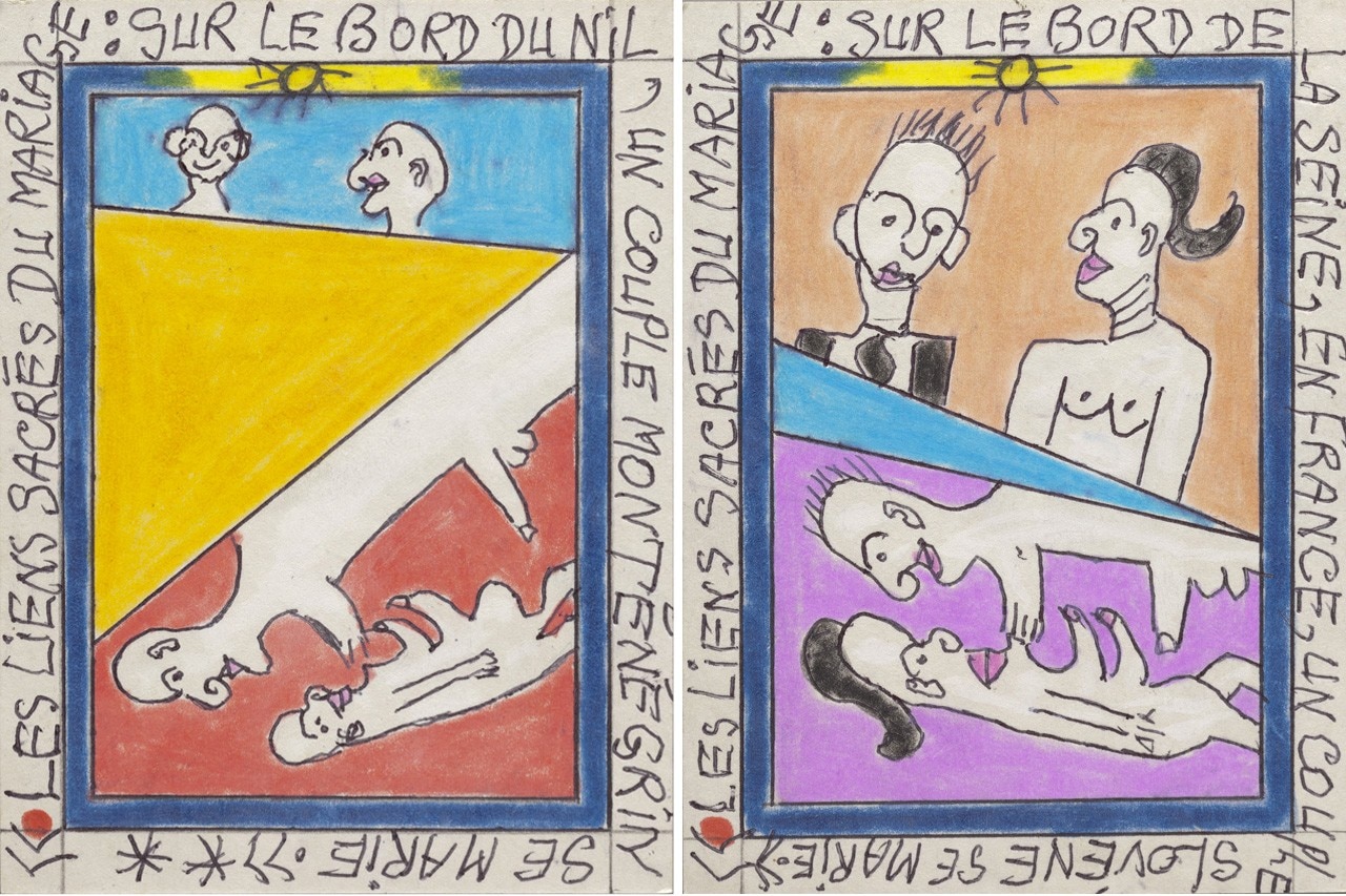 Frédéric Bruly Bouabré, Les liens sacrés du mariage, 2010‐2011