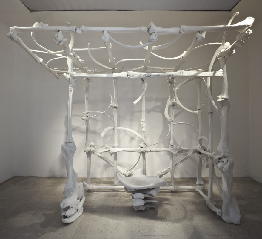 Elisabetta Benassi, M’FUMU, 2015. Installation view, Belgian Pavilion at La Biennale di Venezia