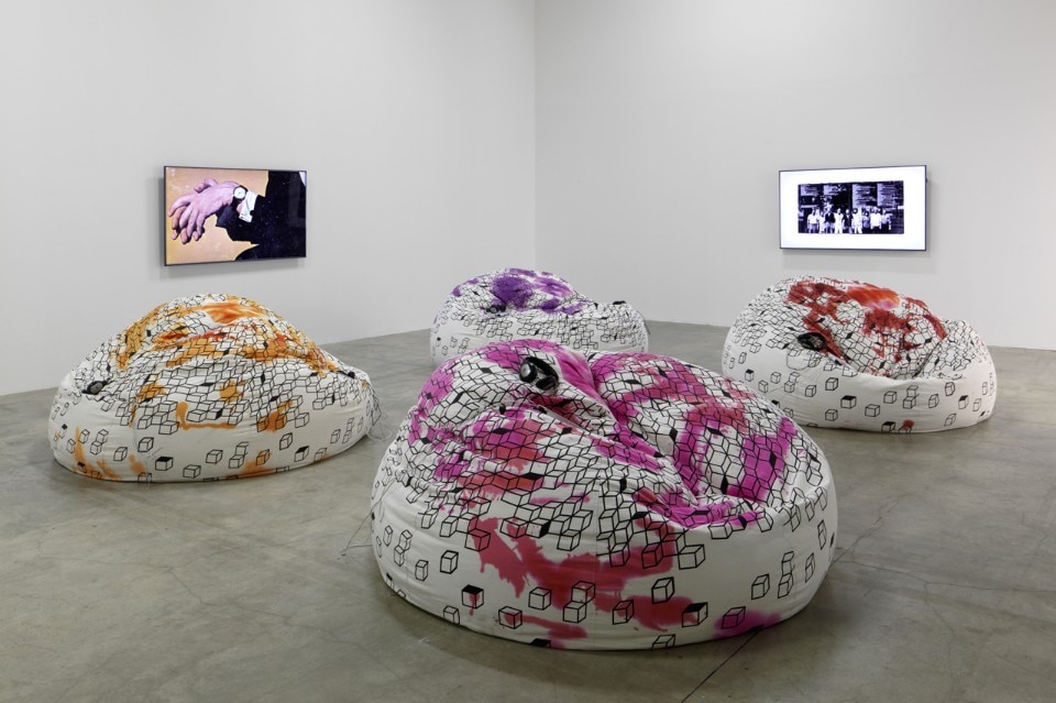 I love John Giorno, Palais de Tokyo, veduta della mostra