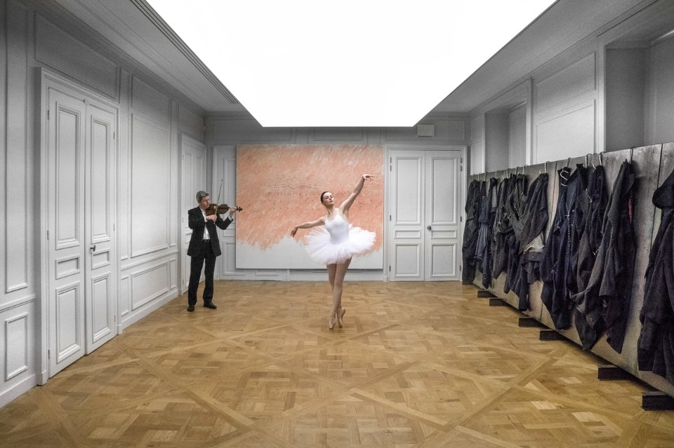 Jannis Kounellis, veduta della mostra alla Monnaie de Paris, 2016