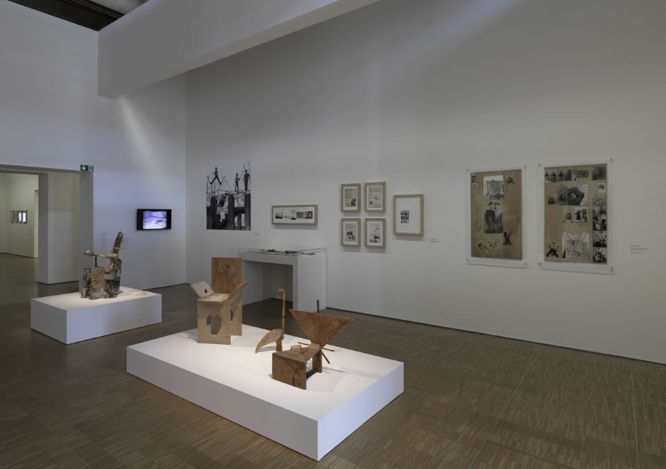 Vista della mostra “Un art pauvre”, Centre Pompidou 
