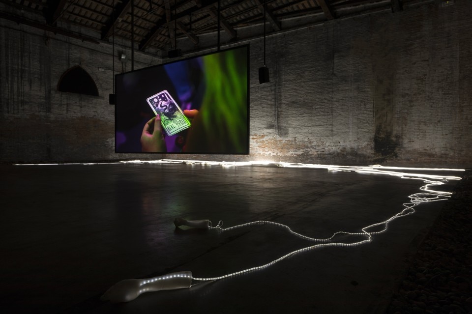 Adelita Husni-Bey, La Seduta, 2017 Installation view at Padiglione Italia, Biennale Arte 2017. Photo Roberto Marossi